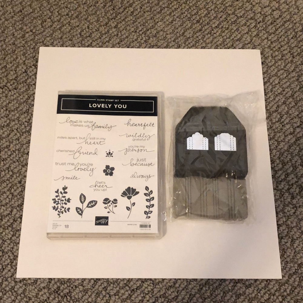 Stamping Up! Lovely You Stamp Set & Punch